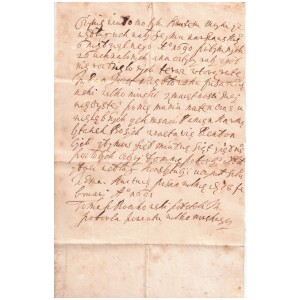 379. LDK mokesčių kvitas 1691