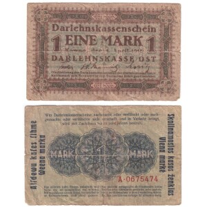 383. Viena markė Kaunas 1918