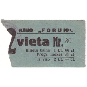 393. Kinas „Forum“ Kaune