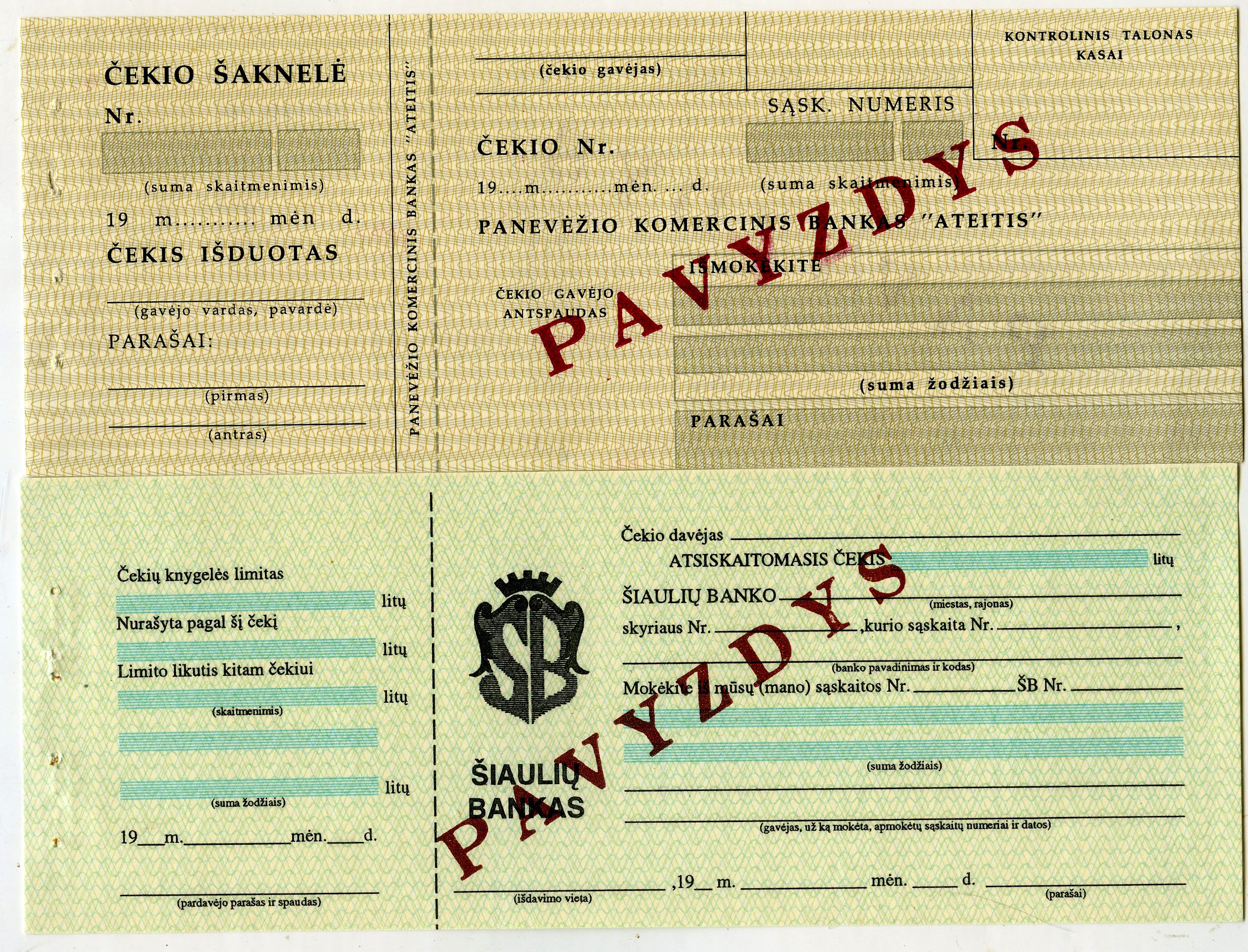 403. Panevėžio komercijos banko „Ateitis“ ir...