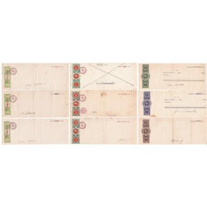 407. Lietuviški vekseliai 9 vnt. 1925-1940