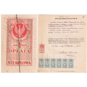 410. Įgaliojimas už milijoną 1924