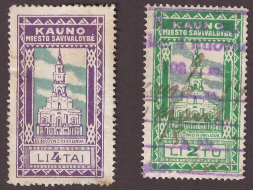 413. Kaunas registracijos mokestis 2 vnt.