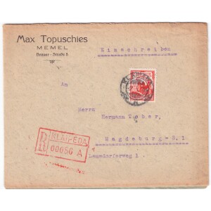 419. Klaipėda Magdeburgas 1929