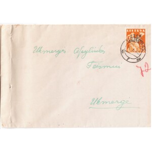 430. Ukmergė perspaudas LTSR 1940