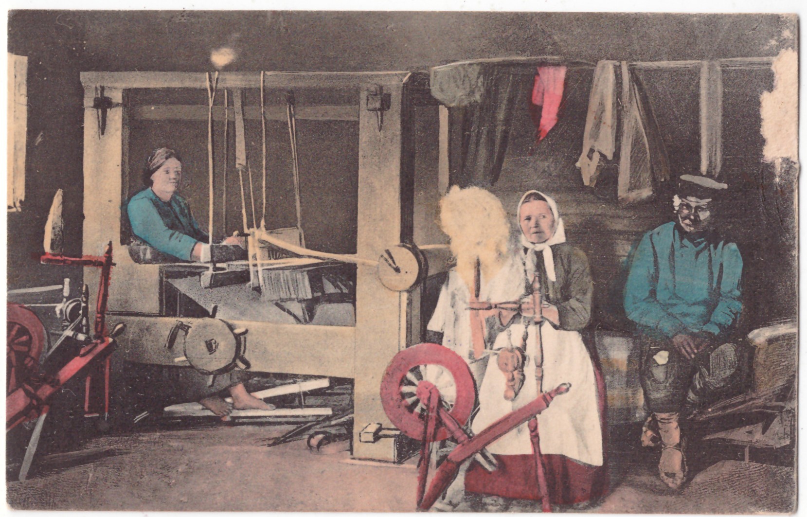 474. Lietuvė verpia