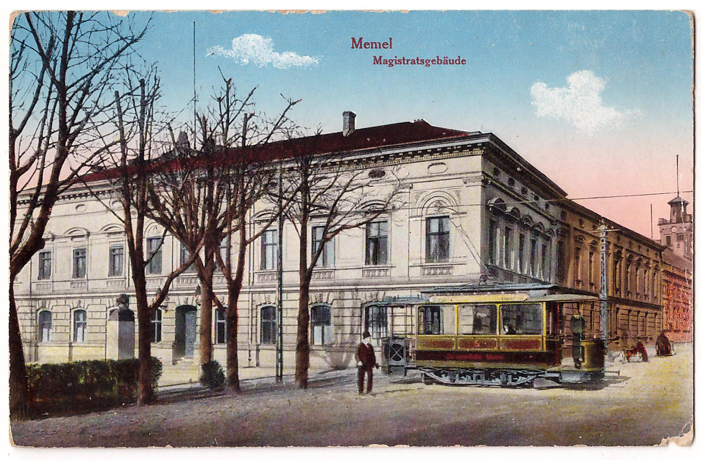 480. Klaipėda tramvajus prie magistrato