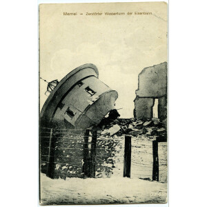 483. Klaipėda, susprogdintas vandens bokštas 1915