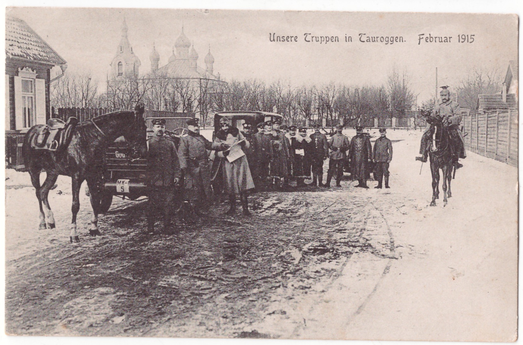 514. Tauragė vokiečių kariai