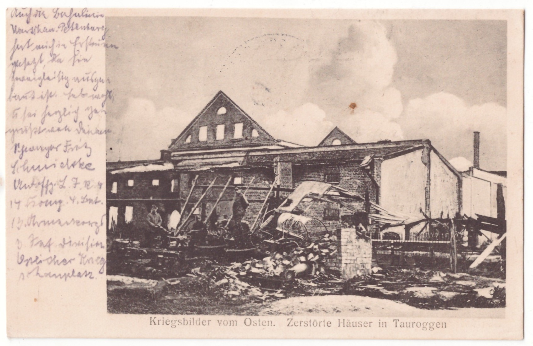 515. Tauragė griuvėsiai