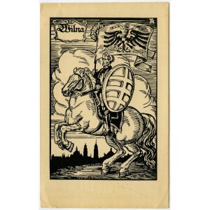 520. Vilniaus herbas Vytis 1916