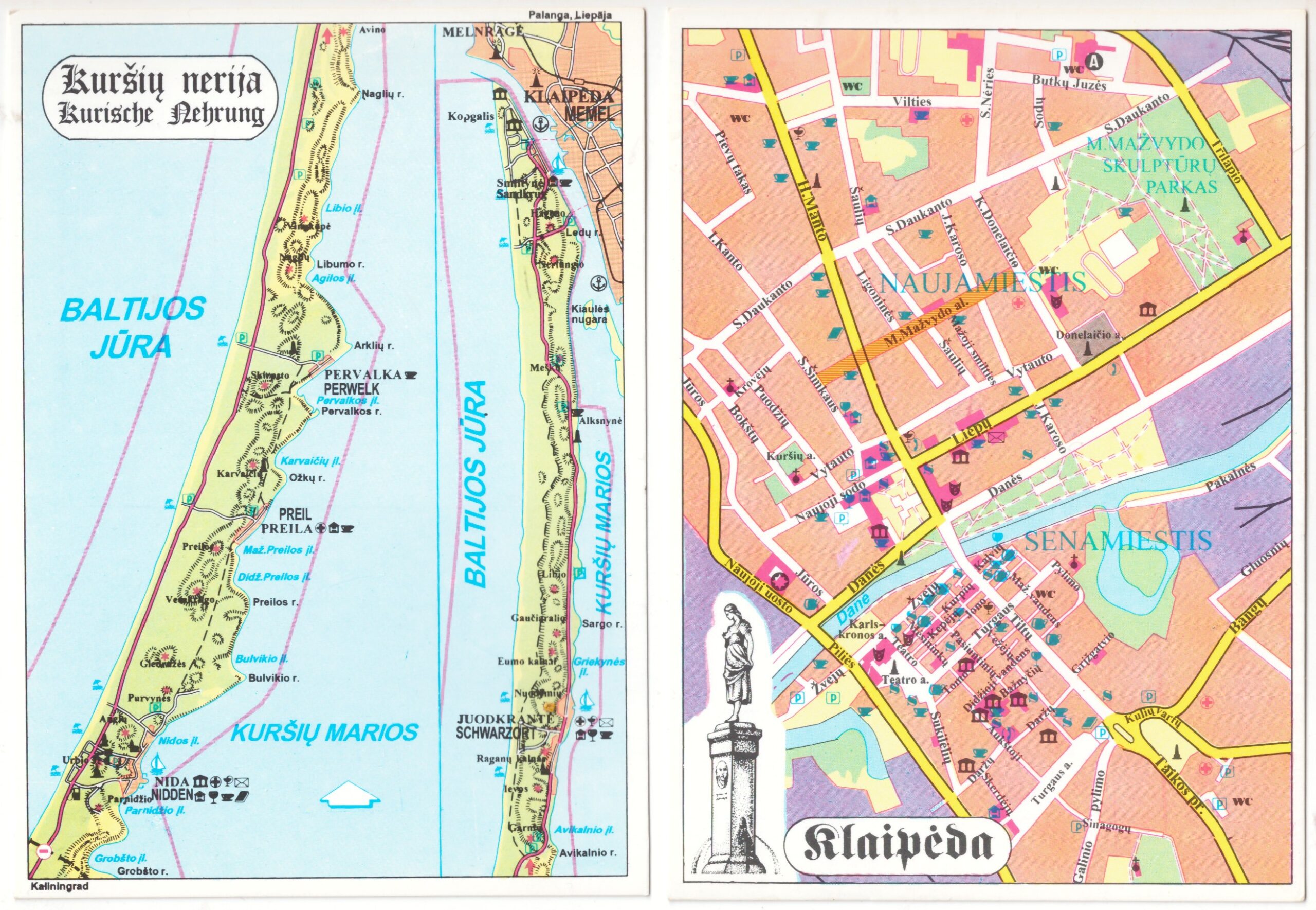 538. Kuršių Nerija ir Klaipėda