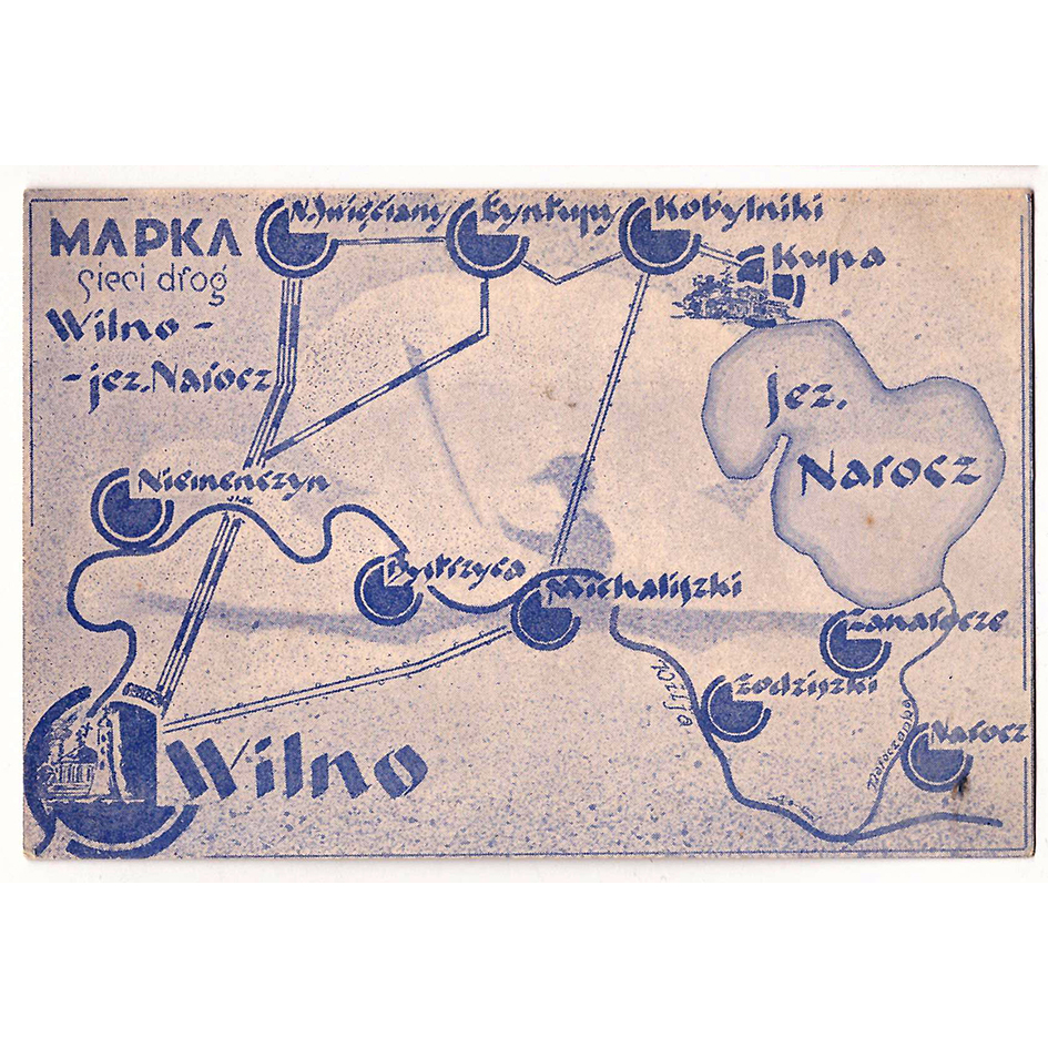 540. Vilniaus krašto žemėlapis