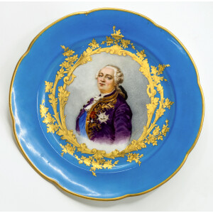 541. Lėkštė „Prancūzijos karalius Liudvikas XVI“.