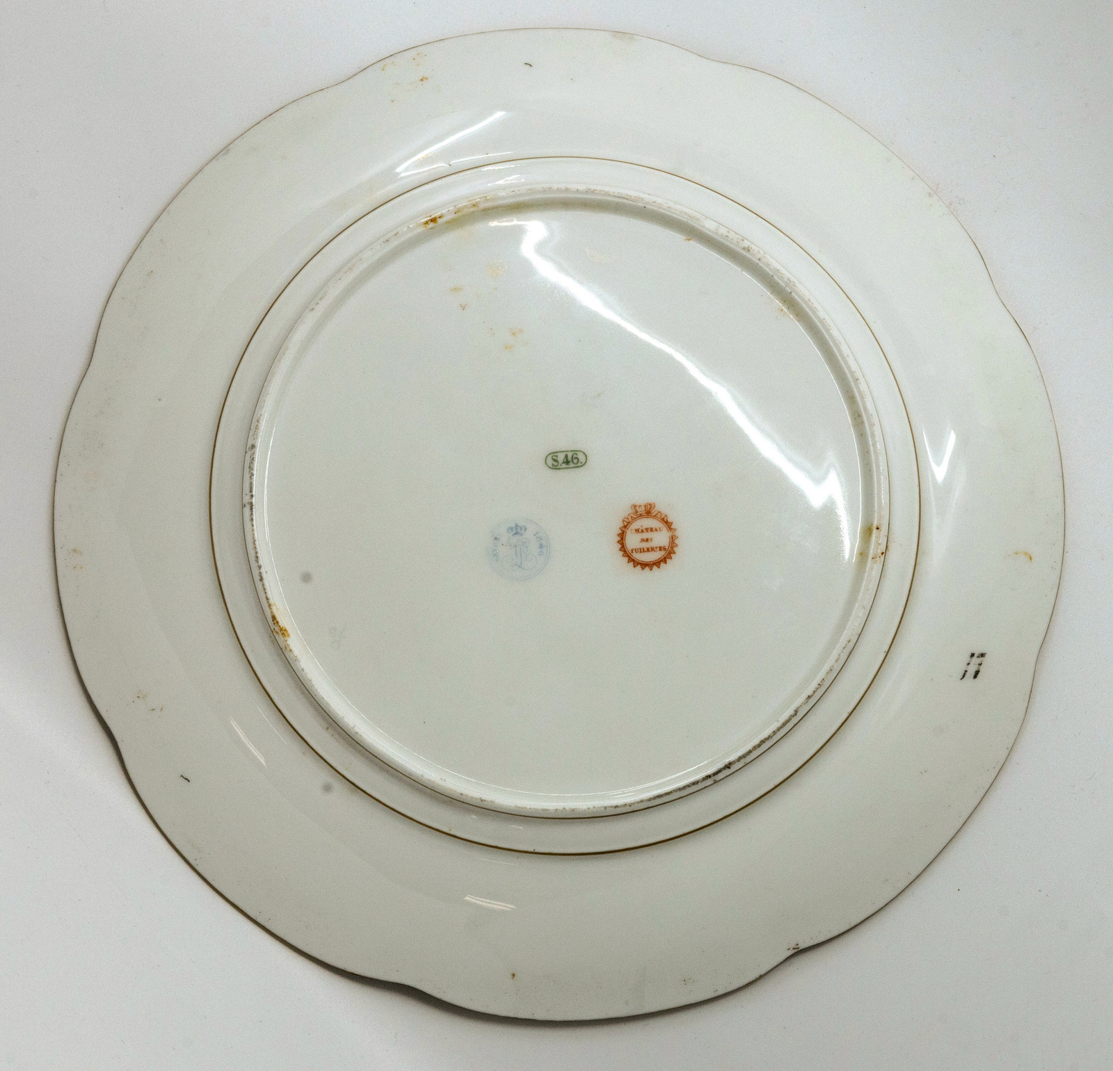 541. Lėkštė „Prancūzijos karalius Liudvikas XVI“.