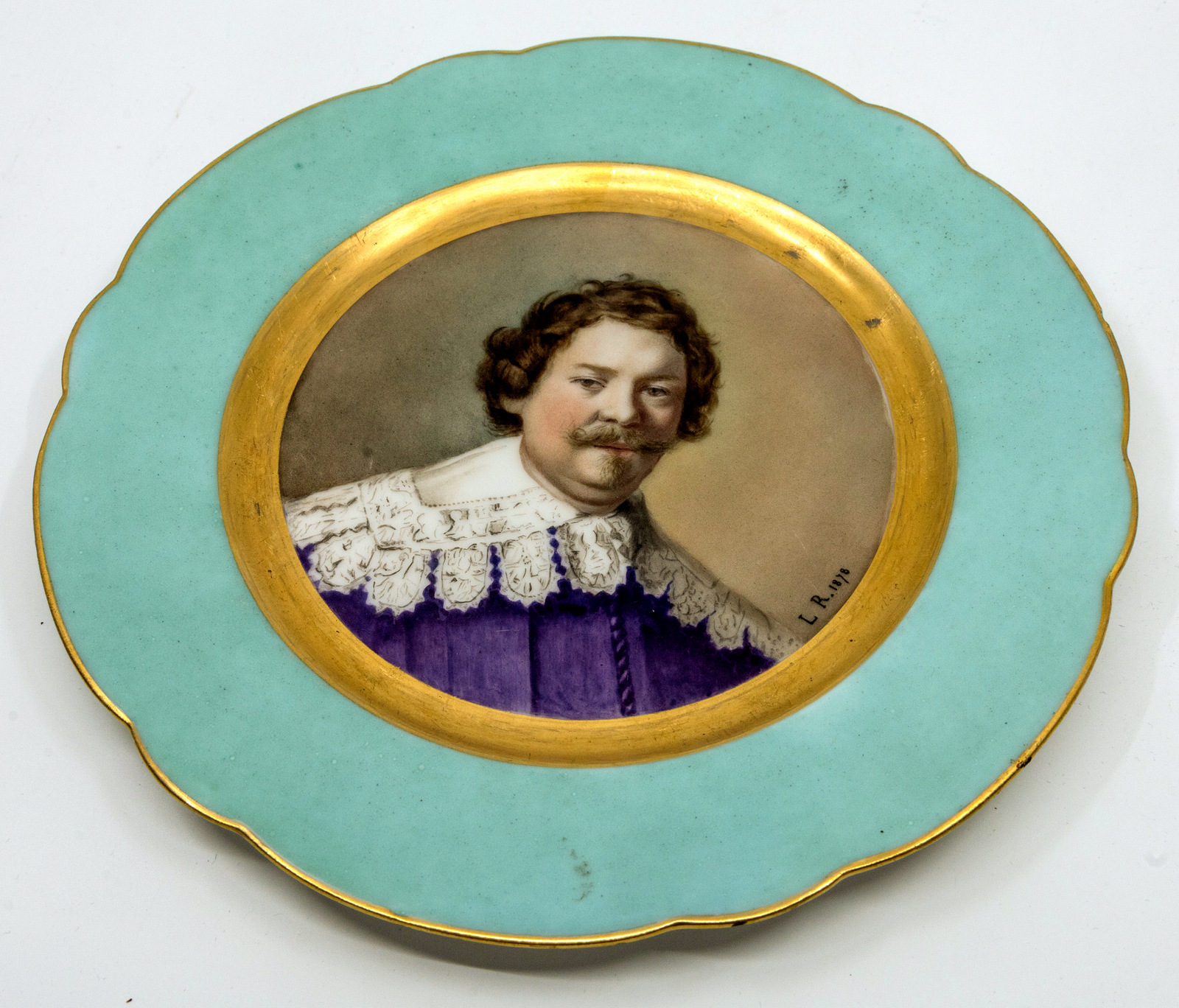 544. Lėkštė „Rembranto Willem’o Burggraeff’o portretas“