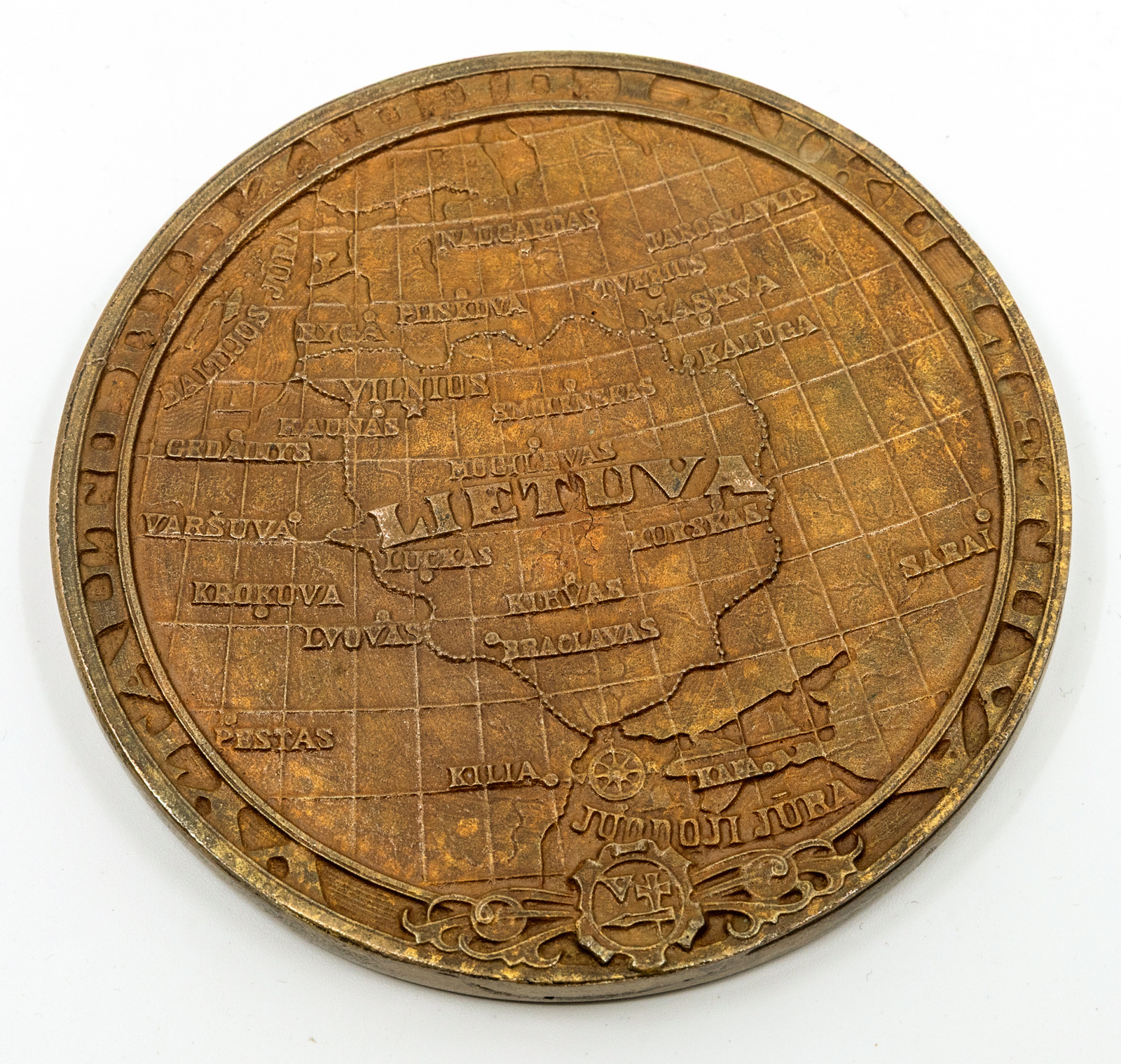 557. Stalo medalis Vytauto Didžiojo mirties...