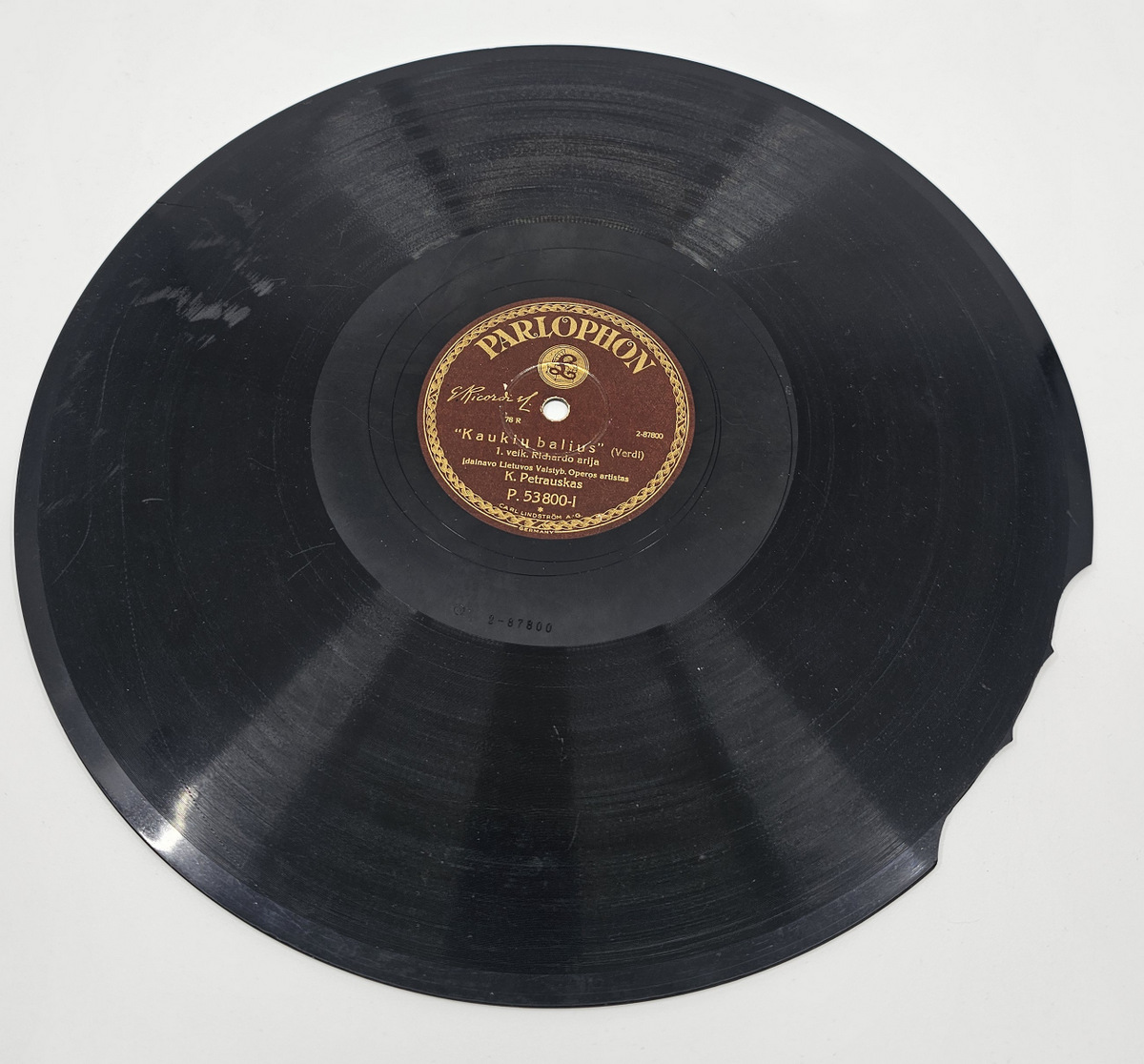 570. Plokštelė: Parlophon