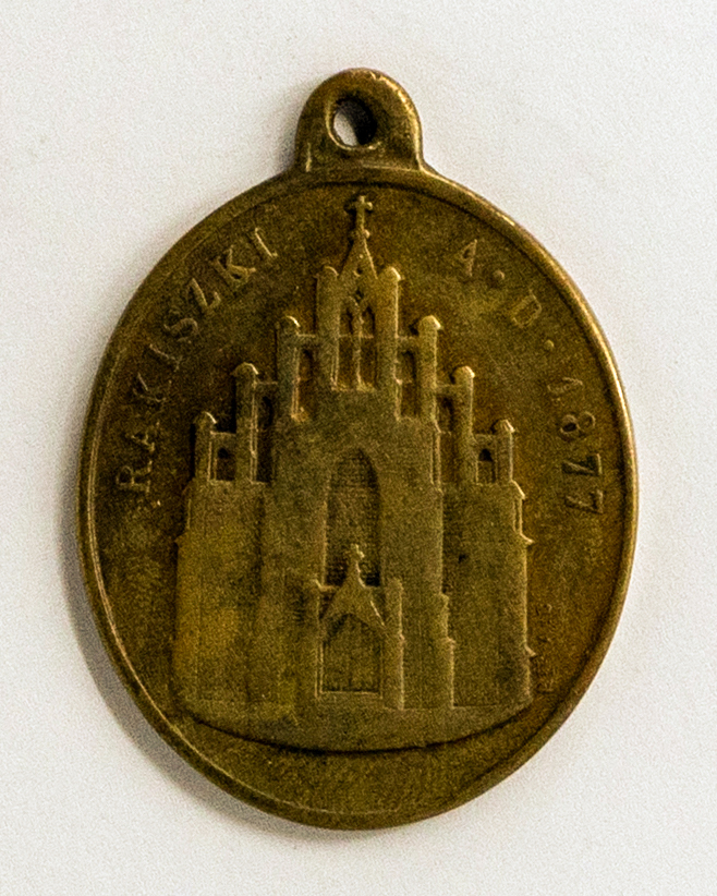 572. Religinis medalikėlis Rokiškis