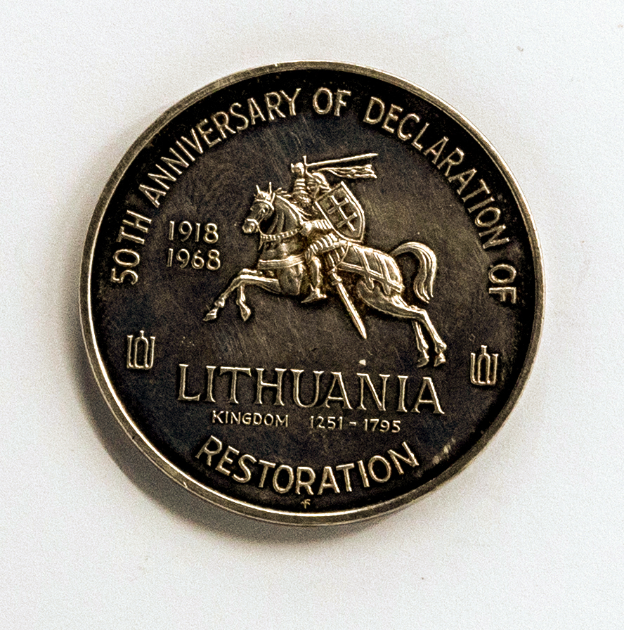 576. Medalis Presidents of Lithuania (1918–1968)