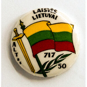 579. Amerikos lietuvių tarybos (ALTas) ženklelis