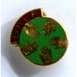 580. Bendrojo Amerikos lietuvių fondo (BALF) ženklelis