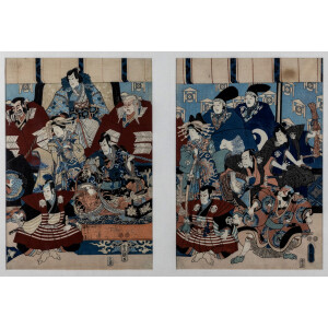 91. Utagawa Kunisada (I), Utagawa Toyokuni III (1786 - 1865)