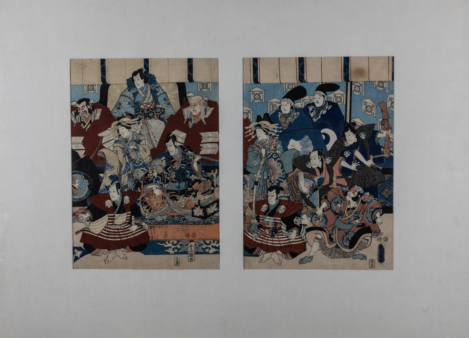 91. Utagawa Kunisada (I), Utagawa Toyokuni...